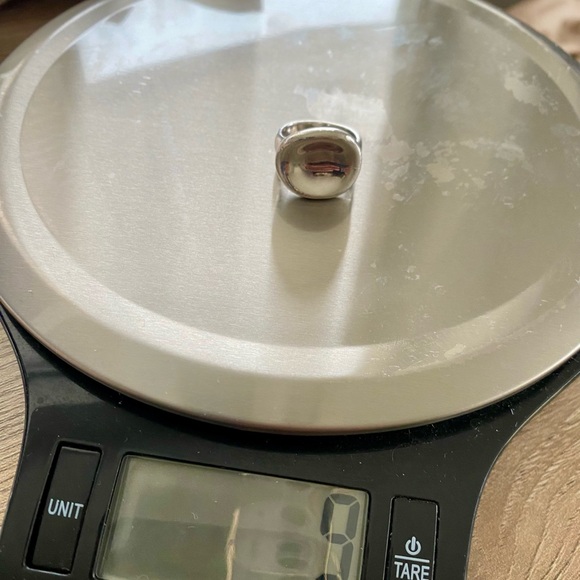 Vintage Robert Lee Morris Sterling Silver Concave Ring - Size 6 - Mid-1970s Era - Picture 12 of 12